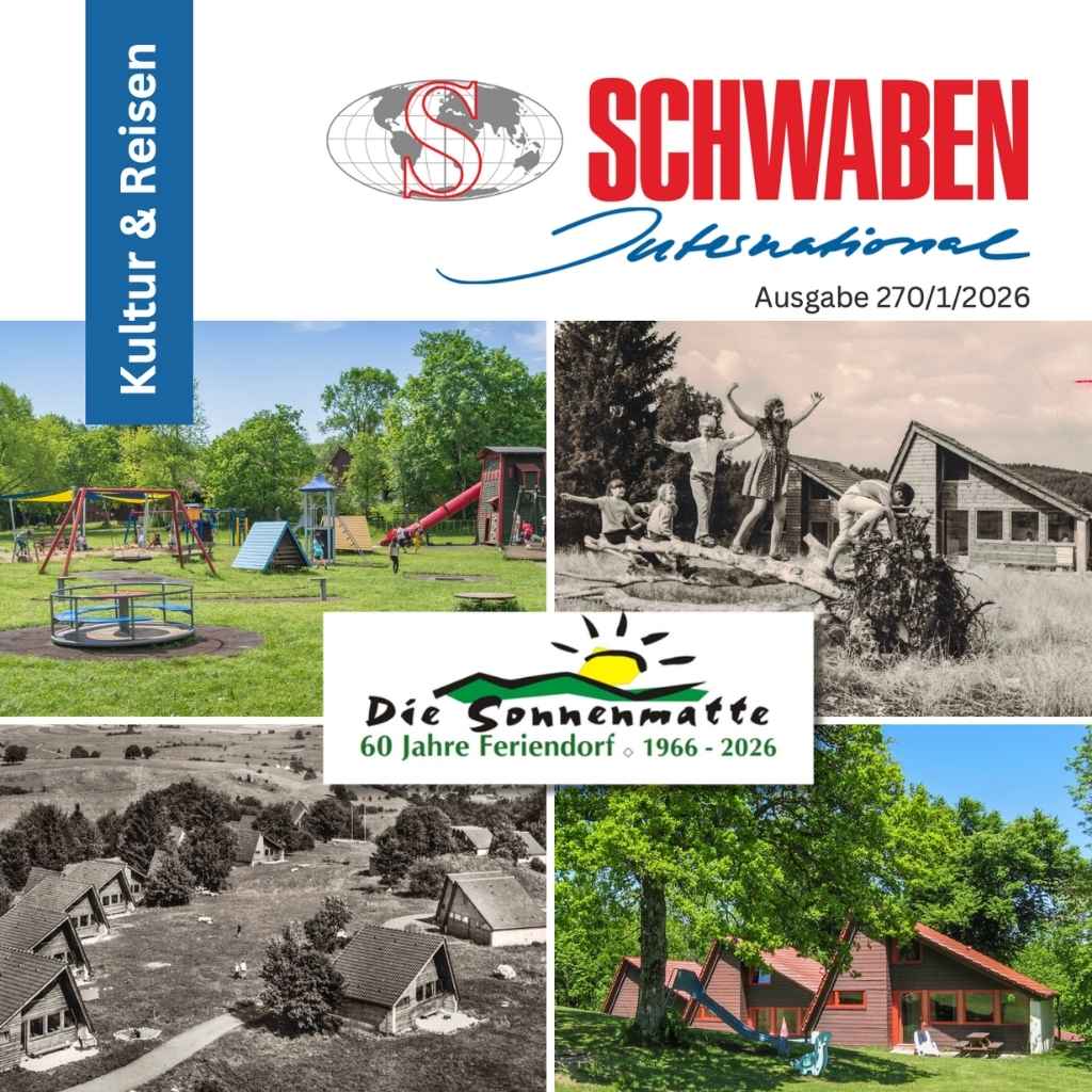 Mitgliedermagazin Schwaben International e.V. - Titelseite